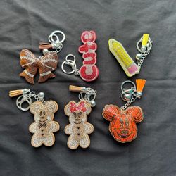 Mickey Mouse Rhinestone keychain