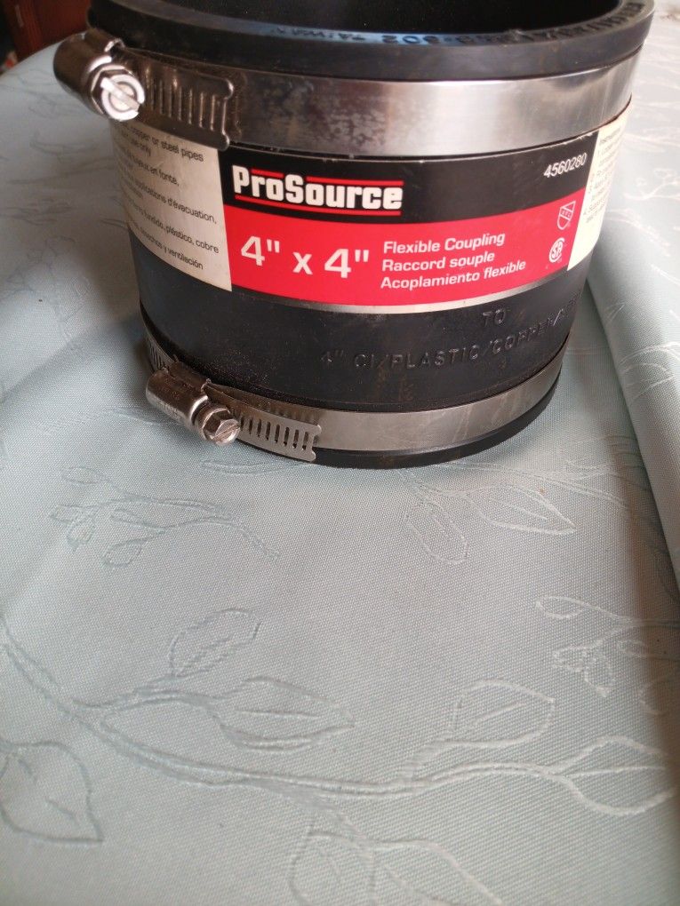 ProSource Flexible Coupling (4"×4")