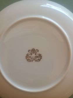 Gold China Japan Porcelain Plate