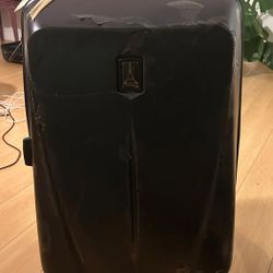 grey carry on suitcase