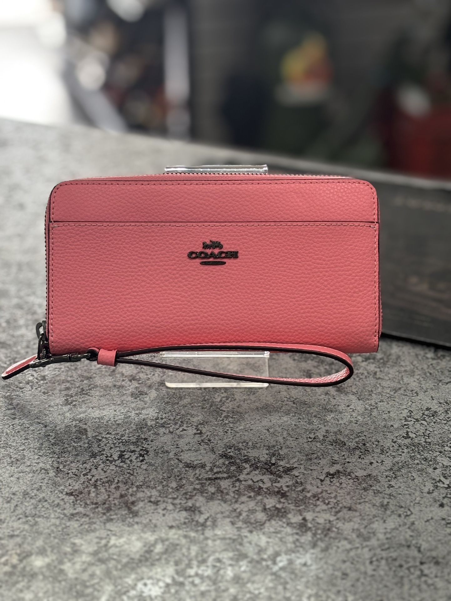Coach Zip Around Wallet