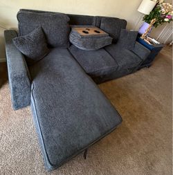 Dark gray sofa bed bed ! Great condition
