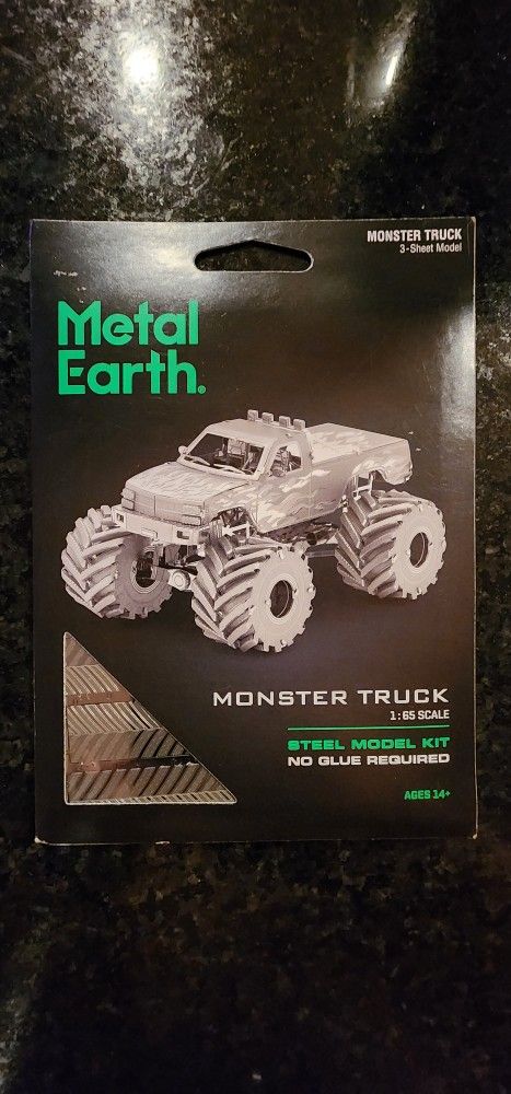 Metal Earth Monster Truck Steel Model Kit
