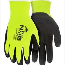 MCR Safety® Small CutPro® 13 Gauge High Performance Polyethylene Cut Resistant Gloves With Nitrile Coated Palm And Fingertips