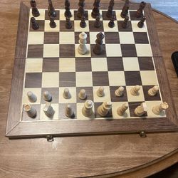 Chess Magnetic Wooden Set