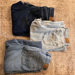 American Eagle Wide Leg & Stovepipe Jeans