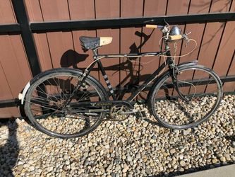 Vintage English Hercules 3 Speed Bicycle 