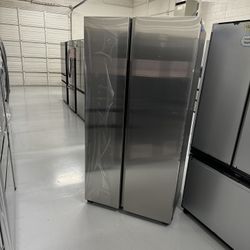 New Fridge Stainless Steel Ice Maker 1 Year Warranty In Stock Now 