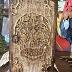 Wooden Key Box 11in height