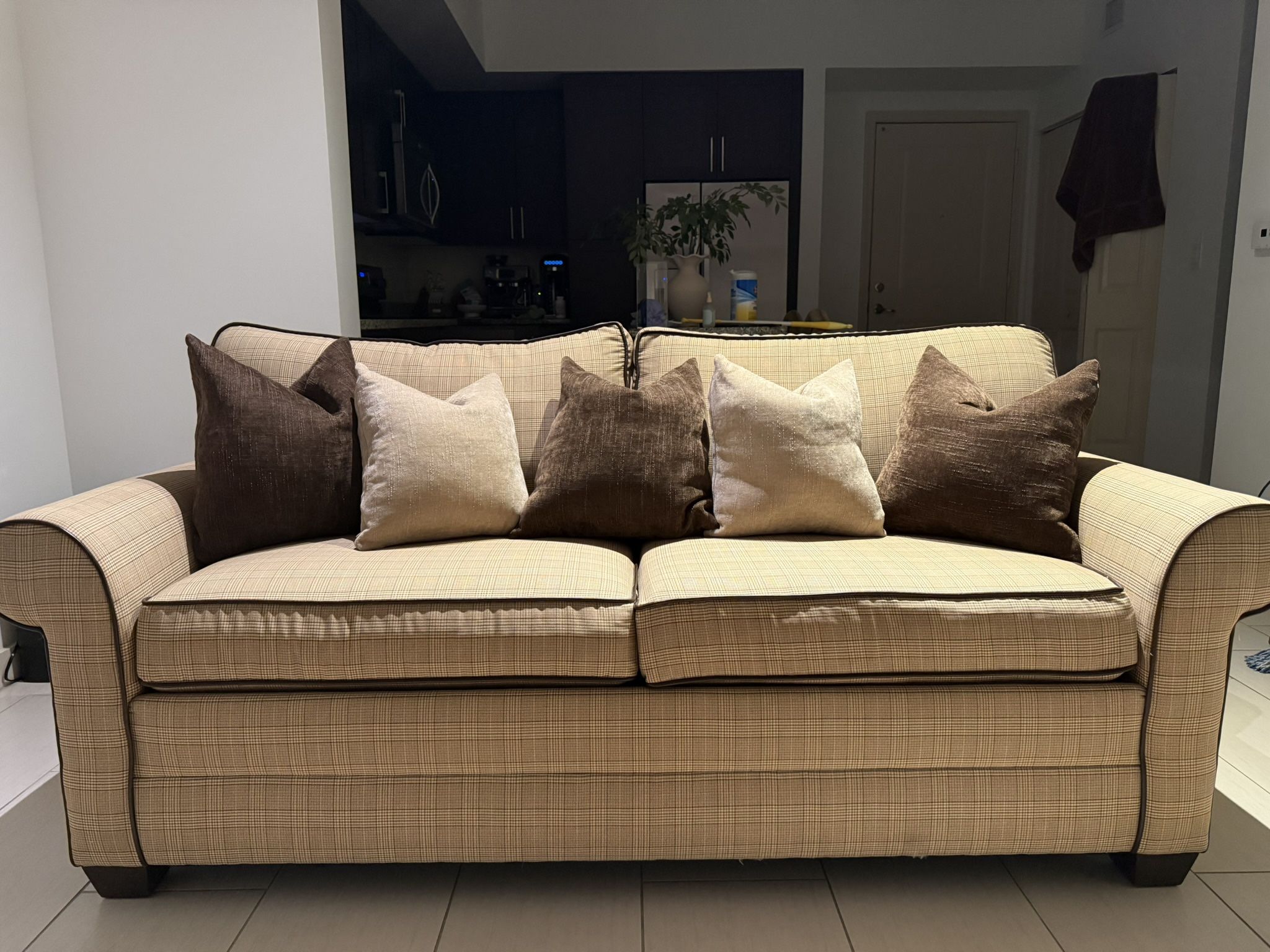 Ethan Allen Customized Couch