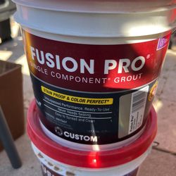 2 New Buckets Of Grout Stain Proof