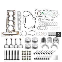 Buick Chevrolet GMC 2.4L Engine Rebuild Overhaul Pistons Valves Seals Kit HS54874 HS26517PT
