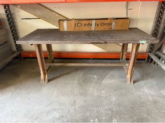Rustic welding table