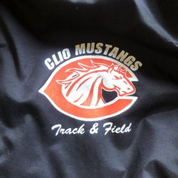 Clio Mustangs Track & Field Jacket Unisex Size Medium