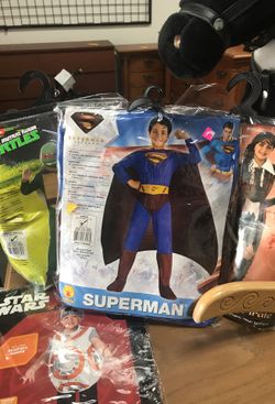 Boys new Superman costume Large 12-14