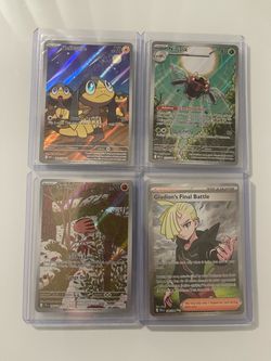 Illustration Rares and Ultra Rare from Multiple Pokemon Sets