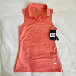 Nike Women's Coral Sleeveless Top NWT XS