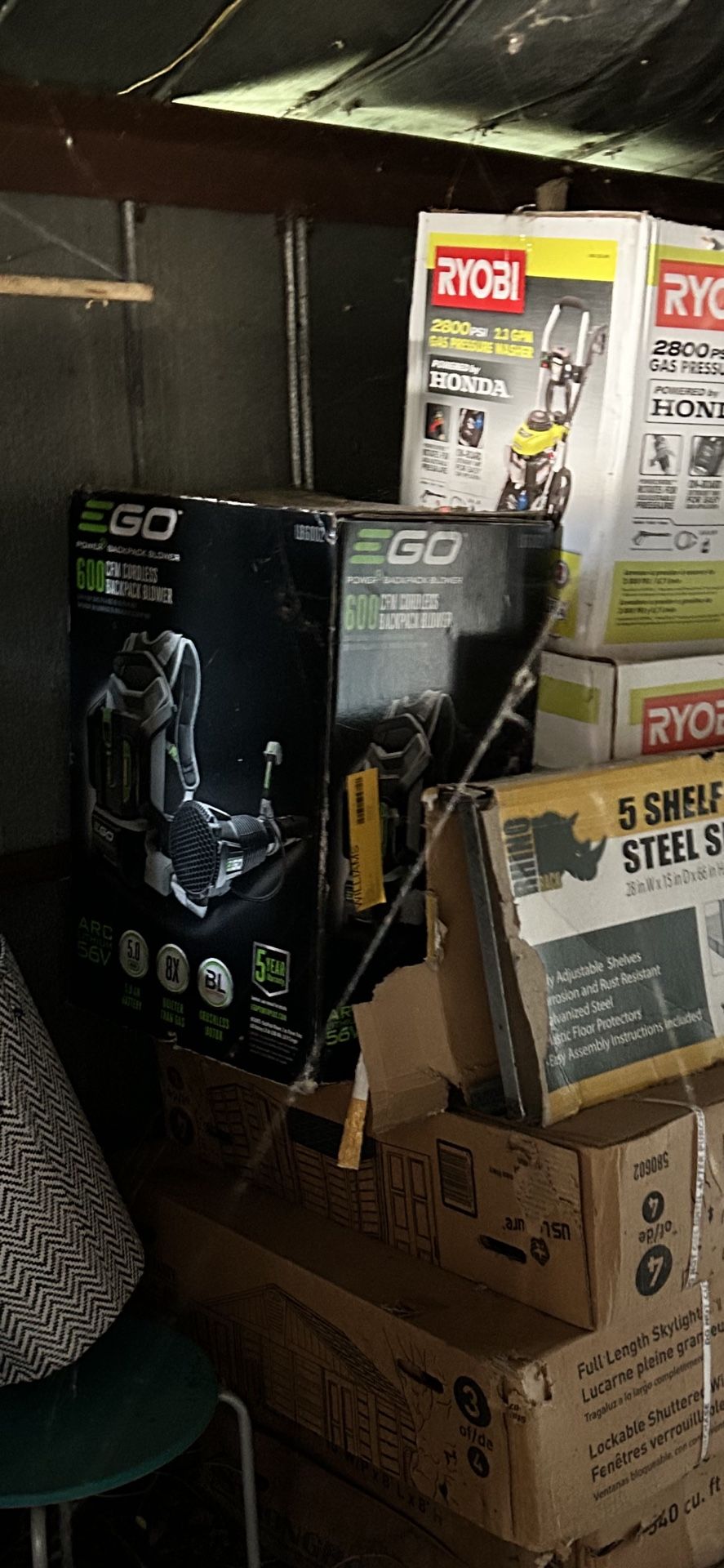 Ego Cordless Backpack Leaf Blower