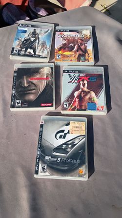 PS3 Games Lot of 5 plus 1