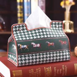 Luxury tissue box, tissue paper, napkin holder, napkin storage, appliances storage