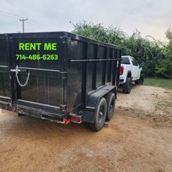 Dump Trailer Available
