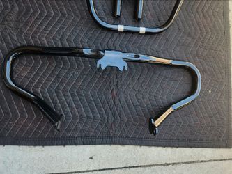 Harley chopped engine guard
