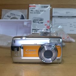 Canon Powershot A470 digital camera