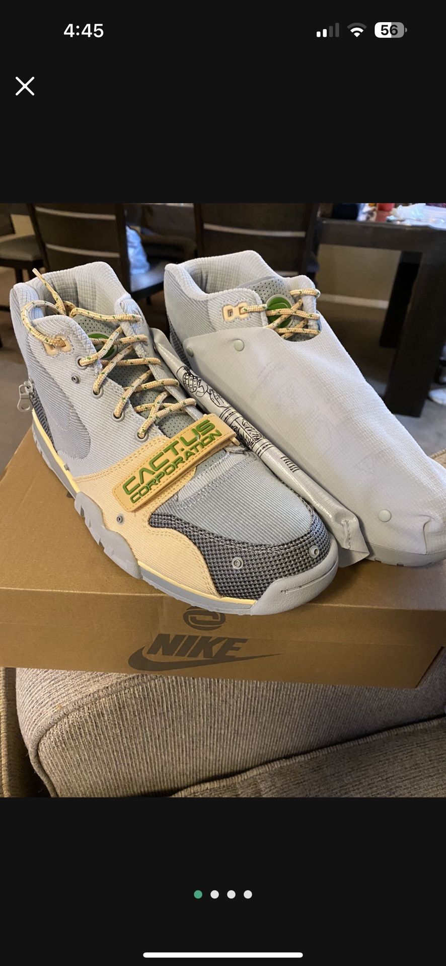 Nike Air Trainer Cactus Jack Size 12