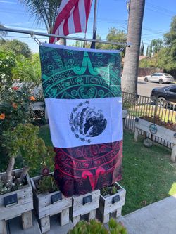 Mexico Aztec Calendar flag size 5’x3’