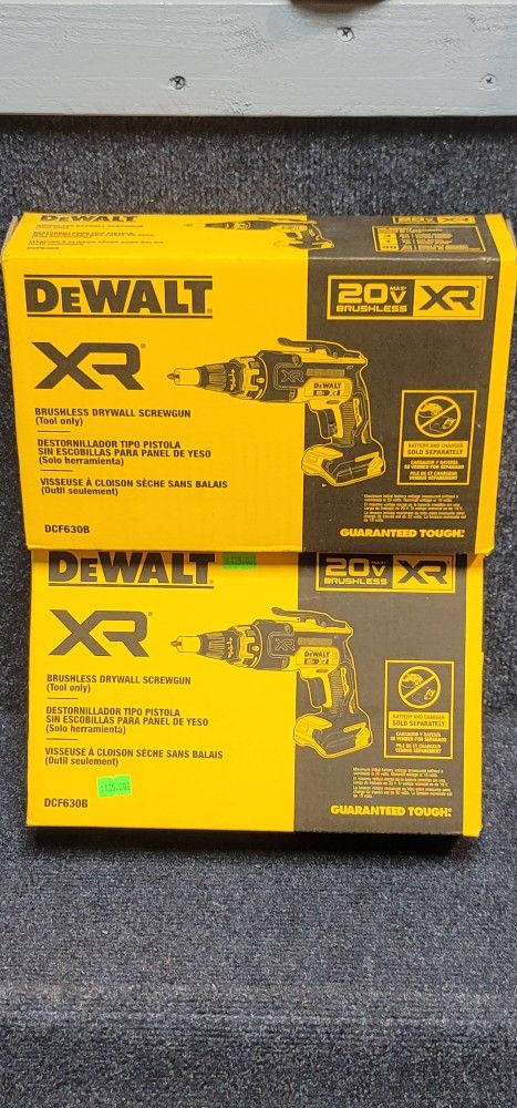 DEWALT
XR 20V MAX Lithium-Ion Cordless Brushless Screw Gun (Tool Only)