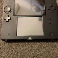 Nintendo 2ds Handheld Gaming System Red/Black No Charger Or Stylus 