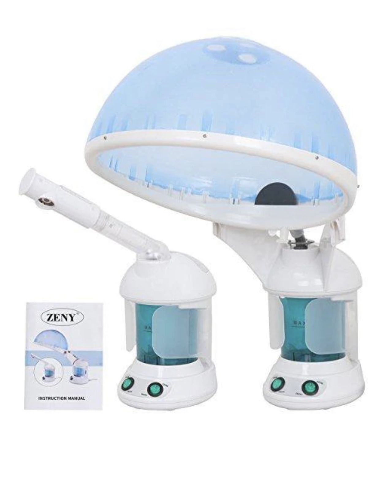 ZENY™ 2 in 1 Hair and Facial Steamer with Bonnet