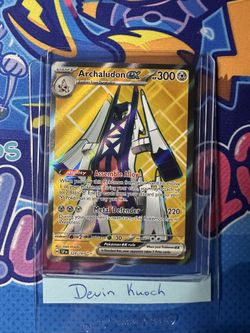 Archaludon EX #224 Pokemon Surging Sparks