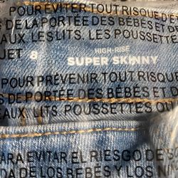 👖Jeans - Women’s High-Waisted Wow Super-Skinny Jeans - 8 Reg (NEW)