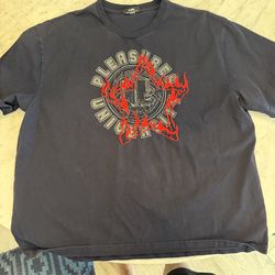 Pleasures “No Pleasure Without Pain” Graphic Tee – Size XL