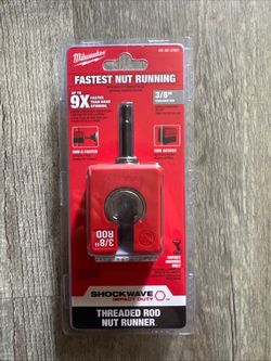 Milwaukee 48-32-2391 SHOCKWAVE Impact Duty 3/8" Threaded Rod Nut Runner *SEALED*