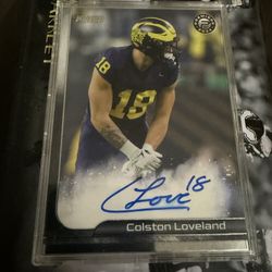 2024 Pulse Premiere - Autographs Colston Loveland #PF-COL