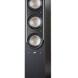 Polk Audio - Polk Signature Series S60 Floor Standing Speaker - American HiFi Surround Sound for TV, Music, and Movies - Black.See more im
