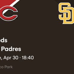 Padres v Reds - 4/30