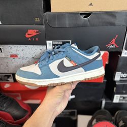 Nike Dunk Low SE Next Nature Rift Blue size 9 USED But Clean