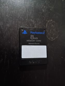 PS2 Memory Card Official 8MB working and tested - Playstation 2 memory card