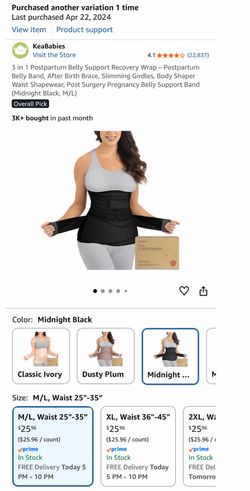 Keababies Postpartum Belly Bands