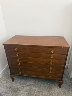 Wooden dresser/storage cabinet