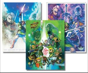 Rare Club Nintendo posters. Slightly damaged(please read description)