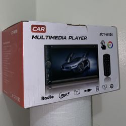 Sjoybring Car Stereo With Backup Camera 