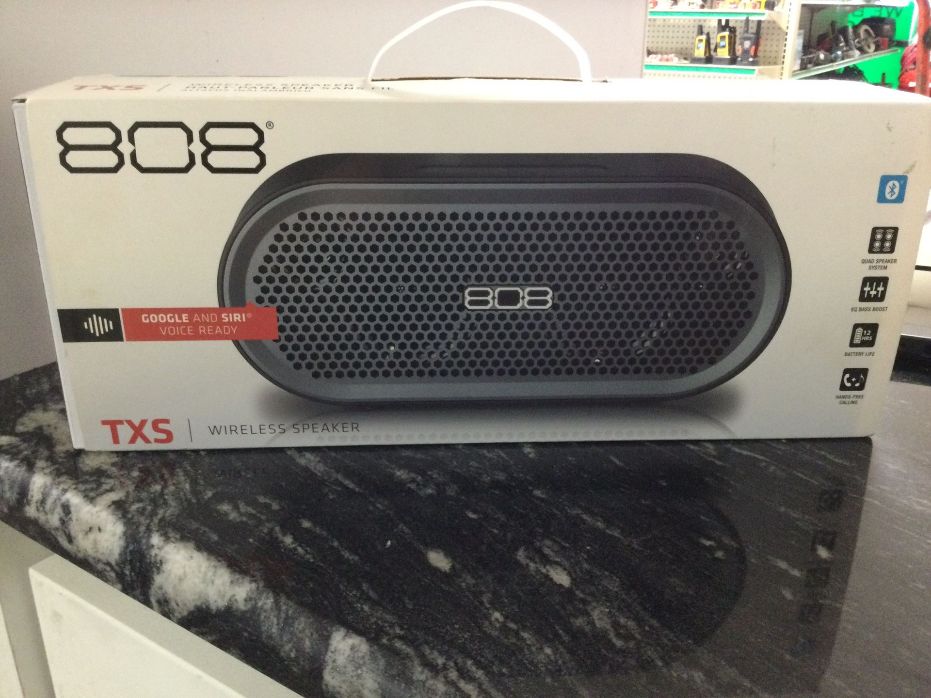 808 TXS Wireless Bluetooth Speaker