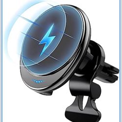 NEW! Magnetic Wireless Car Charger for iPhone 12/13/14 series