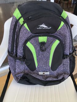 High Sierra backpack