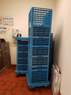 Assorted glass dishwasher racks $10 to $30 each