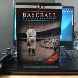 PBS Baseball A Film By KEN Burns.. 11 Disc Set In Bery Good Condition